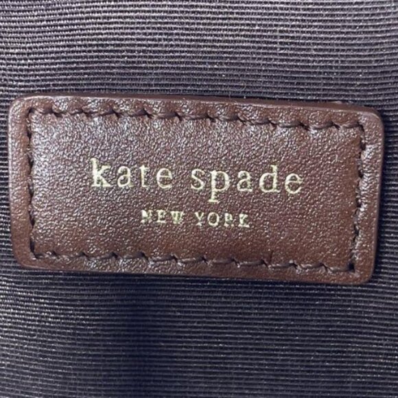 Kate Spade Hazel Marbella sunflower / toffee wristlet - Picture 7 of 12